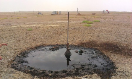 Zuunbayan - abandoned borehole